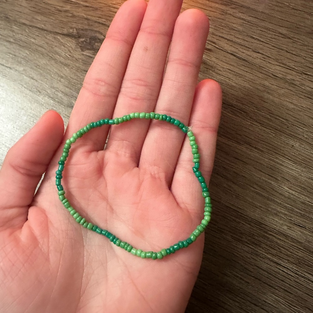 Handmade beaded bracelet